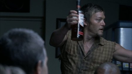 Daryl Dixon - the man with the plan. And the booze.